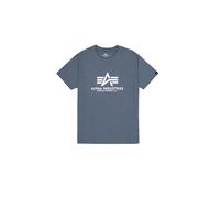 Alpha Industries Basic Big Logo T-Shirt Magliette Taglia S - Blu