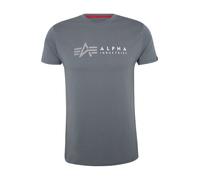Alpha Industries Alpha Label T-Shirt Magliette Taglia M - Blu