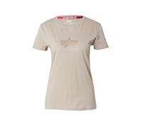 ALPHA INDUSTRIES Maglietta 'Crystal' camello / stucco / argento Donna - Abbigliamento - Maglie e top - Maglie - T-shirt ALPHA INDUSTRIES XS