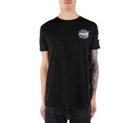 ALPHA INDUSTRIES Maglietta 'Space Shuttle' opale / grigio / nero / bianco, Taglia L