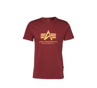 Alpha Industries Basic Short Sleeve T-shirt Rosso S Uomo