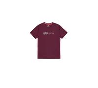 Alpha Industries Alpha Label T-Shirt Magliette Taglia S - Rosso