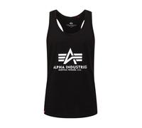 ALPHA INDUSTRIES Maglietta intima nero / bianco Uomo ALPHA INDUSTRIES M
