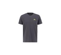ALPHA INDUSTRIES Maglietta limone / antracite Uomo ALPHA INDUSTRIES XXL limone / antracite