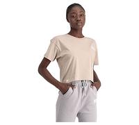 Alpha Industries Maglietta Organics Cropped OS T da Donna T-Shirt, Beige Organico, S