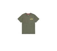 Alpha Industries Pearl Harbor Back Print T-Shirt Magliette Taglia XL - Verde