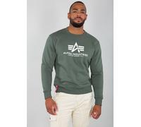 Alpha Industries Maglione Basic Felpe con cappuccio / felpe verde vintage L Verde
