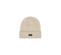 Alpha Industries Metal Label Beanie Copricapo Taglia onesize - Beige