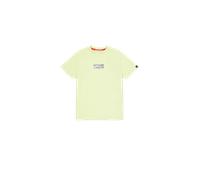 Alpha Industries Metal Plate T-Shirt Magliette Taglia 3XL - Verde menta