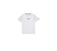 Alpha Industries Metal Plate T-Shirt Magliette Taglia L - Grigio