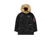 Alpha Industries N-3B Airborne Giacche invernali Taglia S - Nero