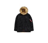 Alpha Industries N-3B VF 59 Giacche invernali Taglia L - Nero