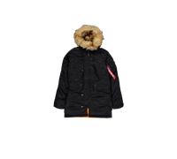 ALPHA INDUSTRIES Giacca invernale marrone sfumato / nero, Taglia S