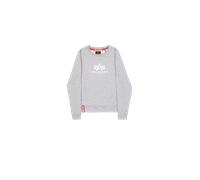 Alpha Industries New Basic Big Logo Sweatshirt Felpe Taglia L - Grigio