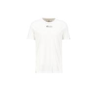 Alpha Industries Organics Embroidery T-Shirt Magliette Taglia XS - Bianco