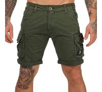 ALPHA INDUSTRIES Pantaloni cargo blu scuro / giallo / cachi, Taglia 30