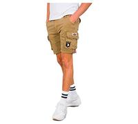Alpha Industries Pantaloncini Corti da Uomo con Patch Sand