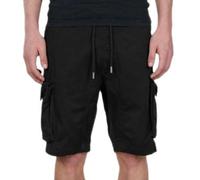 Alpha Industries Cotton Twill Cargo Shorts Nero XL Uomo