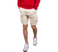 Alpha Industries Pantaloncini Crew Short Uomo Jet Stream White