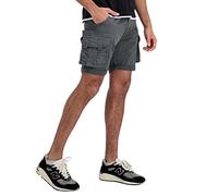 Alpha Industries Pantaloncini Crew Short Uomo Vintage Grey 34