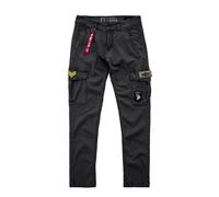 Alpha Industries Pantaloncini / pantaloni Petrol Patch Pant Greyblack 32 Grigio