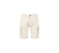 Alpha Industries Pantaloncini Crew Short Uomo, Jet Stream White, 36