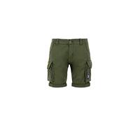 ALPHA INDUSTRIES Pantaloni cargo blu scuro / giallo / cachi, Taglia 33