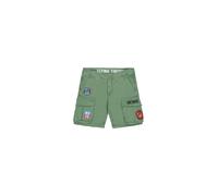 Alpha Industries Flying Tigers Shorts Pantaloncini Taglia 30 - Verde
