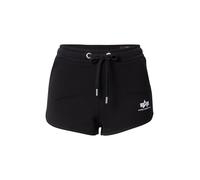 ALPHA INDUSTRIES Pantaloni nero / bianco Donna ALPHA INDUSTRIES 40 nero / bianco