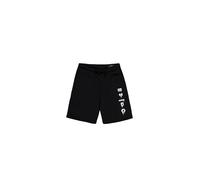 ALPHA INDUSTRIES Pantaloni nero / bianco Uomo ALPHA INDUSTRIES 34 nero / bianco