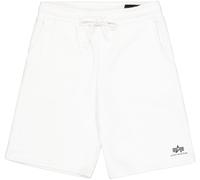 Alpha Industries Basic Small Logo II Shorts Pantaloncini Taglia 2XL - Bianco