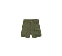 Alpha Industries Canvas Cargo Shorts Pantaloncini Taglia 31 - Verde