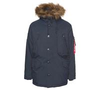 ALPHA INDUSTRIES Parka invernale 'Polar' blu notte / colori misti Uomo ALPHA INDUSTRIES S