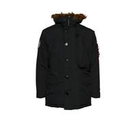 ALPHA INDUSTRIES Parka invernale 'Polar' rosso / nero / bianco Uomo ALPHA INDUSTRIES S rosso / nero / bianco