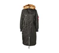 Alpha Industries Long Fishtail Field Jacket Giacche invernali Taglia M - Verde scuro