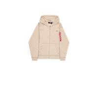 Alpha Industries Polar Fleece Zip Hoodie Taglia 2XL - Beige