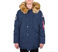 Alpha Industries Polar Jacket Giacca Invernale da Uomo, New Navy, 2 XL