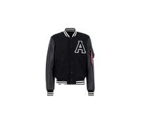 Alpha Industries PU College Light Jacket Giacche da esterno Taglia S - Nero
