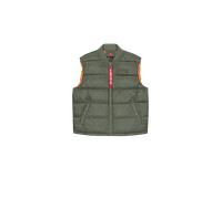 Alpha Industries Puffer Light Weight Vest Piumino Taglia L - Verde oliva