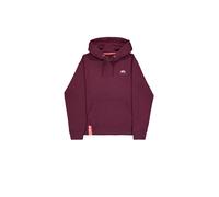ALPHA INDUSTRIES Pullover 'Basic' rosso scuro / bianco Uomo ALPHA INDUSTRIES L