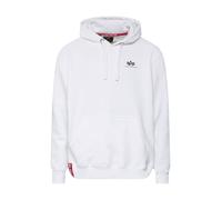 ALPHA INDUSTRIES Pullover rosso / nero / bianco Uomo ALPHA INDUSTRIES S rosso / nero / bianco