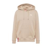 ALPHA INDUSTRIES Felpa sabbia / bianco, Taglia XXL