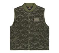 Alpha Industries - Q-1 Vest - - Jackets - Uomo - Verde - XL