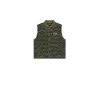 Alpha Industries Q-1 Vest Smanicato Taglia 2XL - Verde