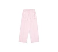 Alpha Industries Rhinestone World Logo Jogger da Donna Pale Lilac S