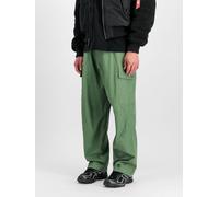 Alpha Industries Ripstop Oversized Cargo Pant Pantaloni Taglia 30 - Verde