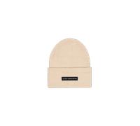 Alpha Industries Rubber Logo Beanie Copricapo Taglia onesize - Beige