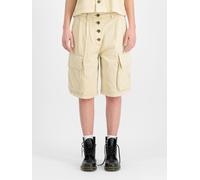 Alpha Industries Sailor Cargo Shorts Pantaloncini Taglia M - Bianco