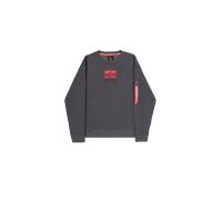 Alpha Industries Satin Logo Sweatshirt Felpe Taglia XL - Grigio