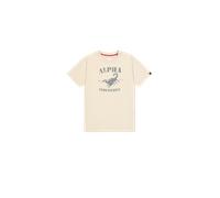 Alpha Industries Scorpion T-Shirt Magliette Taglia XL - Bianco